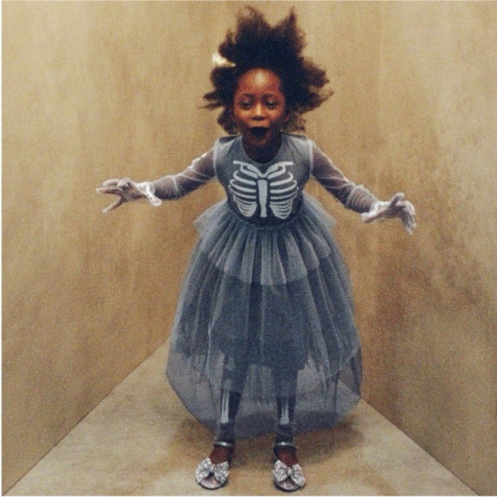 Zara Kids Skeleton Princess Costume